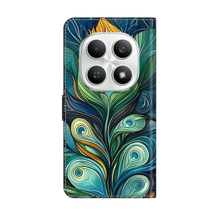 For Redmi Note 15 5G / 4G Global 164mm / Poco M8 5G Crystal-Like Painted Vegan Leather Phone Case