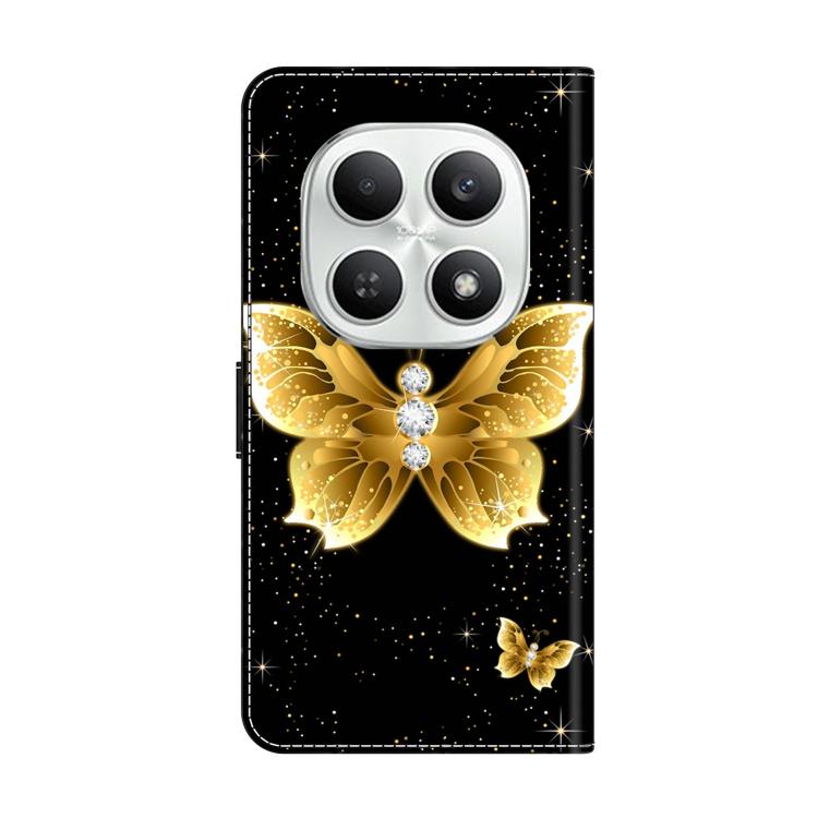 For Redmi Note 15 5G / 4G Global 164mm / Poco M8 5G Crystal-Like Painted Vegan Leather Phone Case
