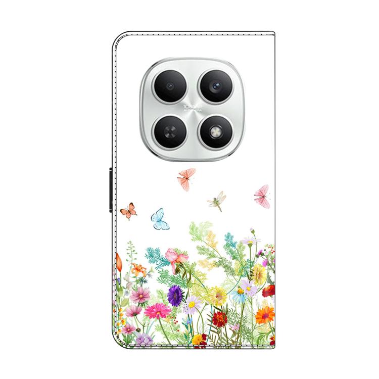For Redmi Note 15 5G / 4G Global 164mm / Poco M8 5G Crystal-Like Painted Vegan Leather Phone Case