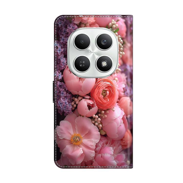For Redmi Note 15 5G / 4G Global 164mm / Poco M8 5G Crystal-Like Painted Vegan Leather Phone Case
