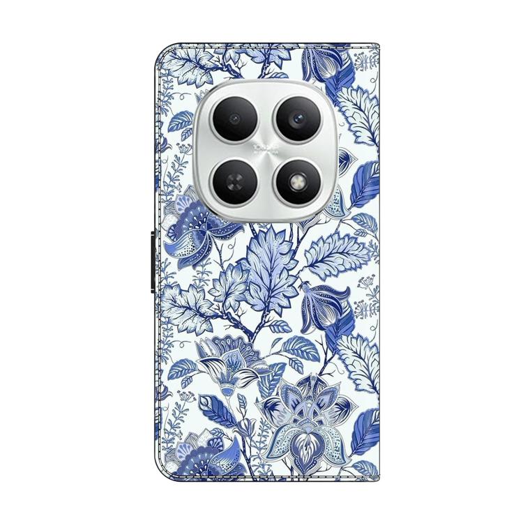 For Redmi Note 15 5G / 4G Global 164mm / Poco M8 5G Crystal-Like Painted Vegan Leather Phone Case