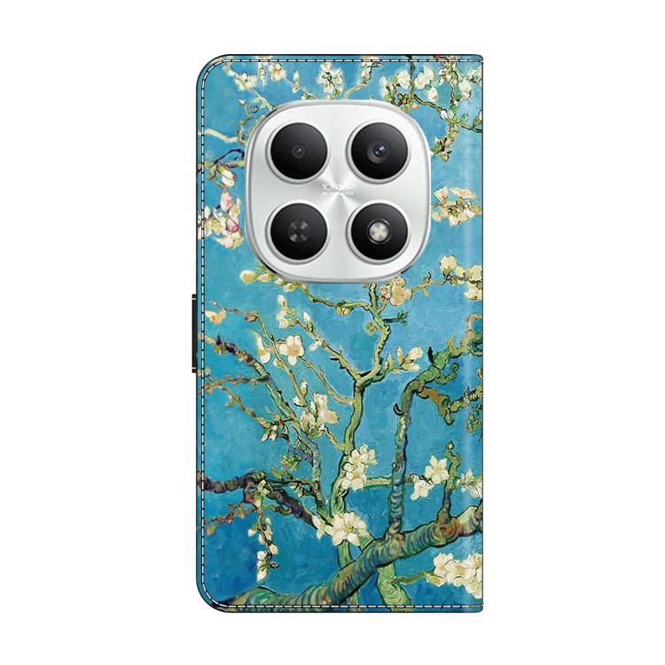 For Redmi Note 15 5G / 4G Global 164mm / Poco M8 5G Crystal-Like Painted Vegan Leather Phone Case