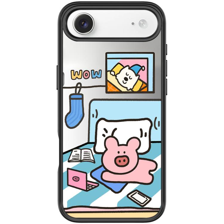 For iPhone Air Adorable Little Pig Pattern Magnetic Phone Case