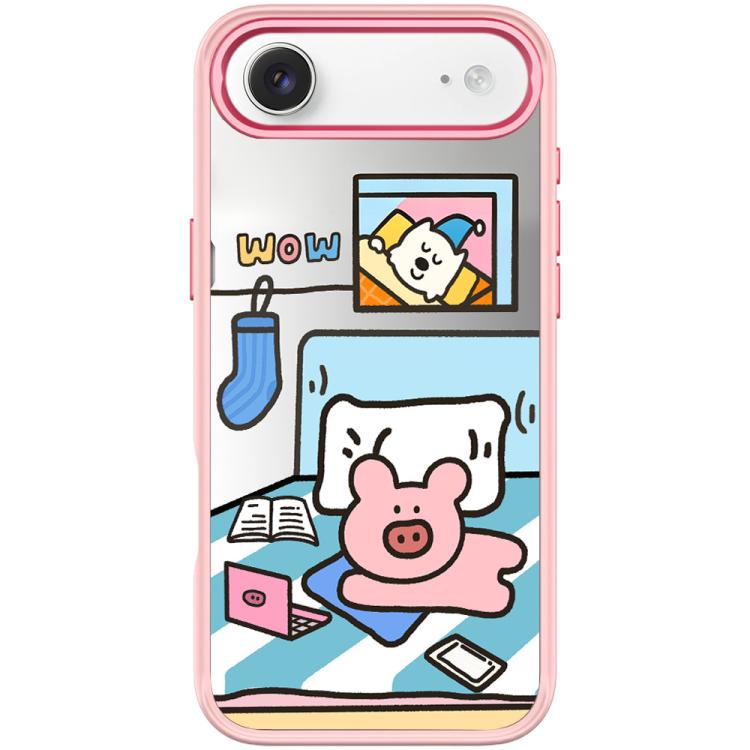 For iPhone Air Adorable Little Pig Pattern Magnetic Phone Case