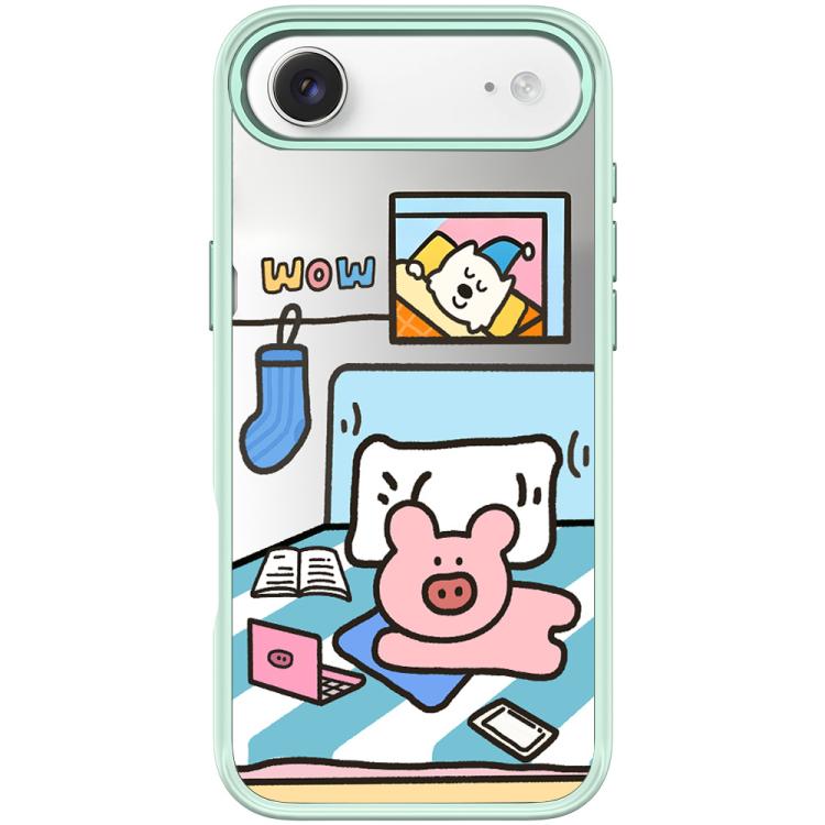For iPhone Air Adorable Little Pig Pattern Magnetic Phone Case