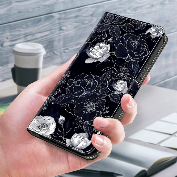For Google Pixel 9 / 9 Pro Crystal-Like Painted Vegan Leather Phone Case
