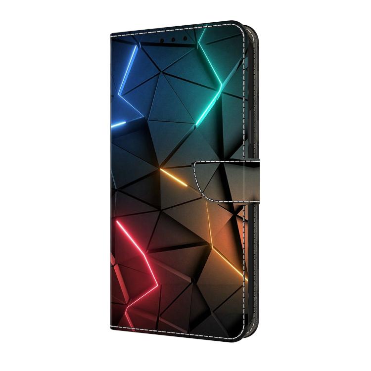 For Google Pixel 9 / 9 Pro Crystal-Like Painted Vegan Leather Phone Case
