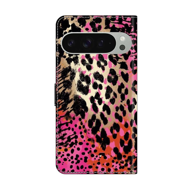 For Google Pixel 9 / 9 Pro Crystal-Like Painted Vegan Leather Phone Case
