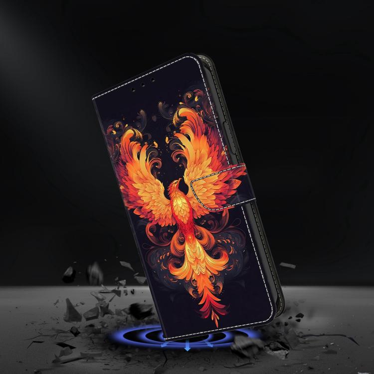 For Google Pixel 9 / 9 Pro Crystal-Like Painted Vegan Leather Phone Case