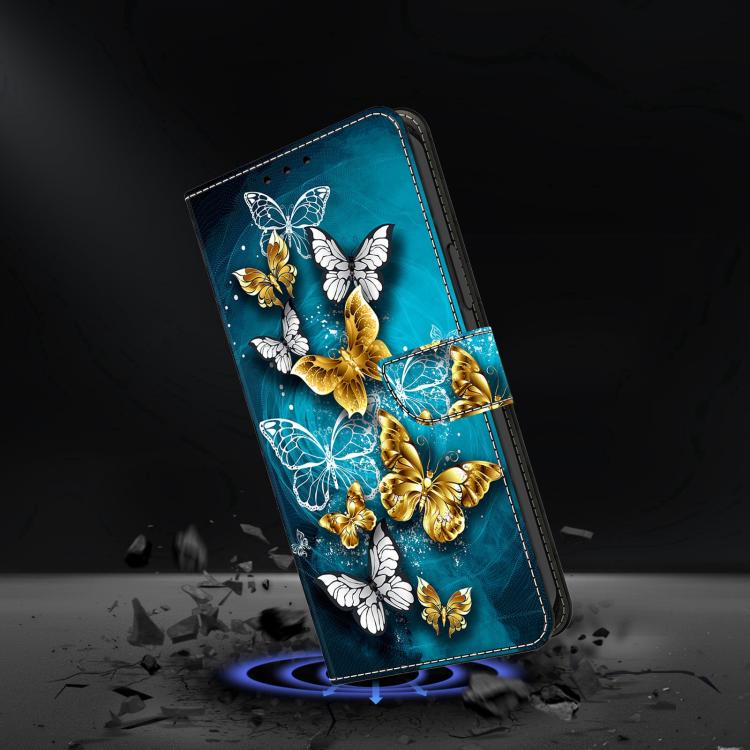 For Google Pixel 9 / 9 Pro Crystal-Like Painted Vegan Leather Phone Case