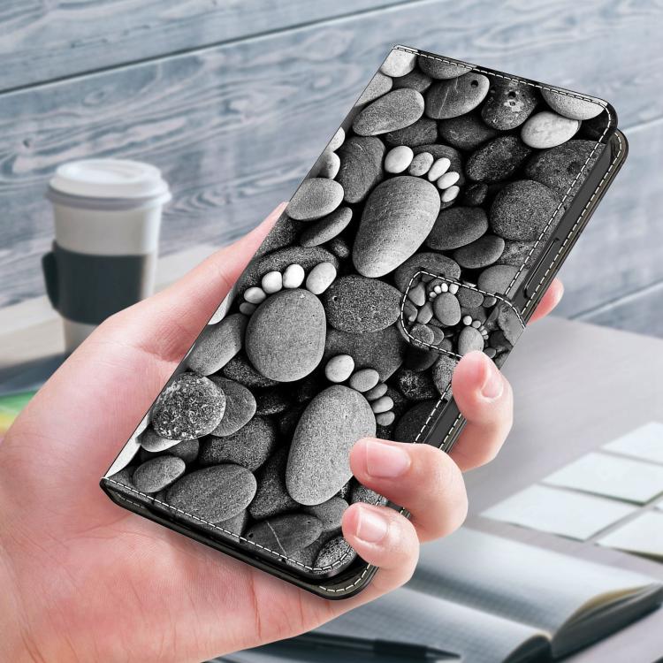 For Google Pixel 9 / 9 Pro Crystal-Like Painted Vegan Leather Phone Case