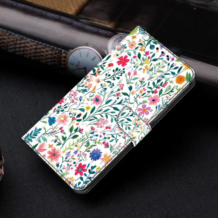 For Google Pixel 9 / 9 Pro Crystal-Like Painted Vegan Leather Phone Case