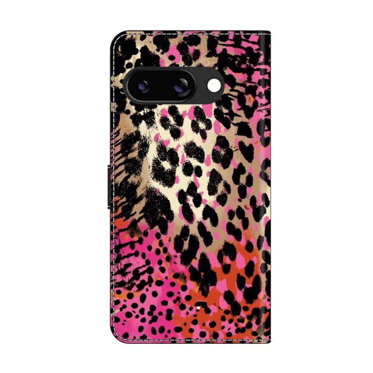 For Google Pixel 9a Crystal-Like Painted Vegan Leather Phone Case
