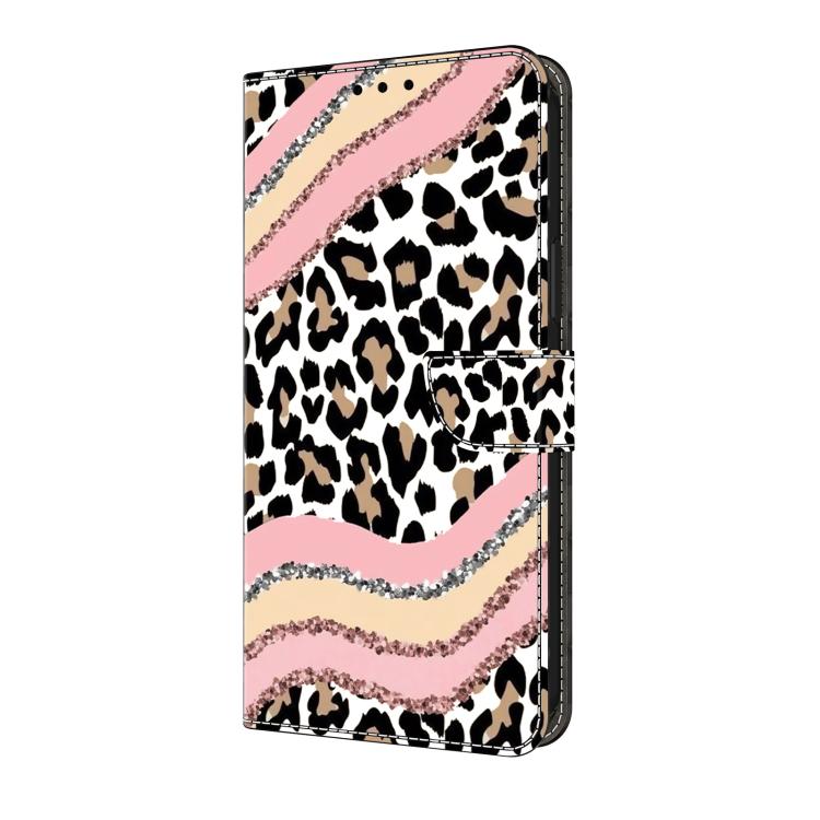 For Google Pixel 9a Crystal-Like Painted Vegan Leather Phone Case
