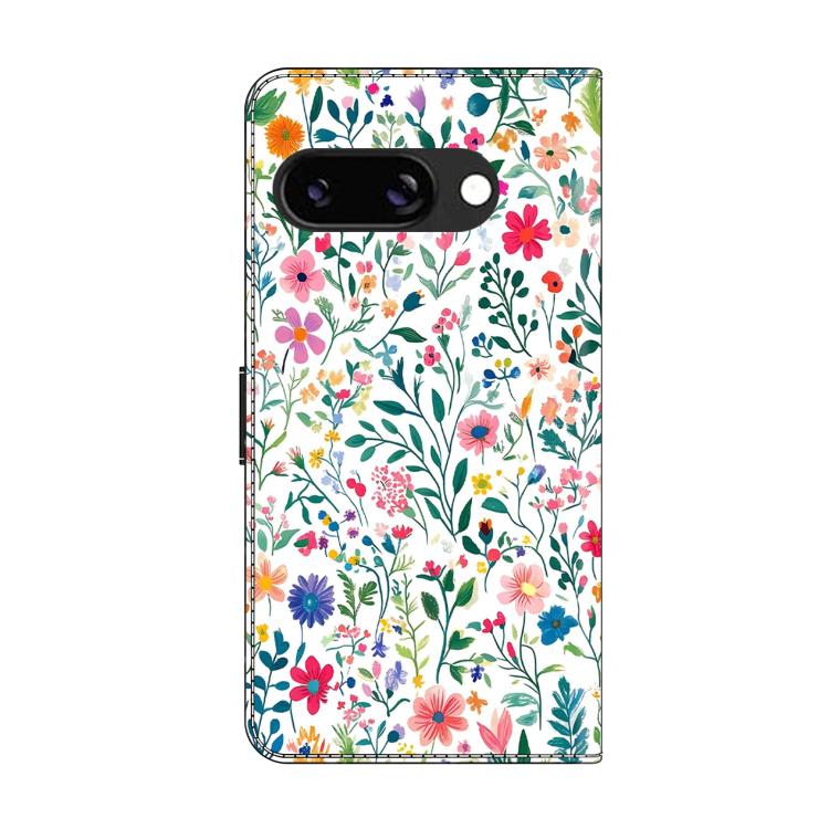 For Google Pixel 9a Crystal-Like Painted Vegan Leather Phone Case