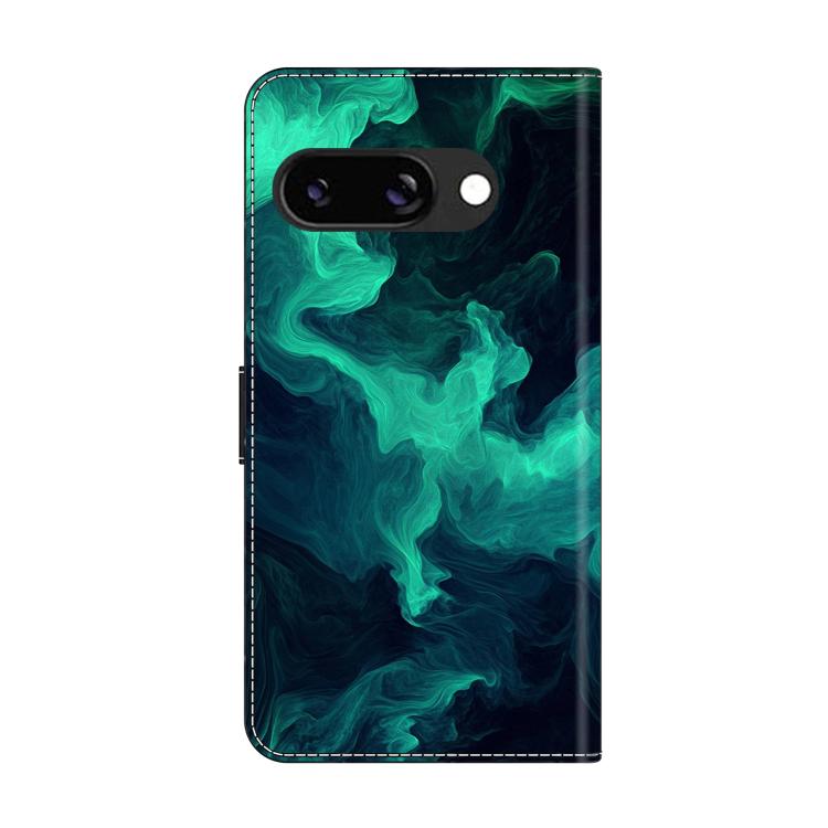 For Google Pixel 9a Crystal-Like Painted Vegan Leather Phone Case