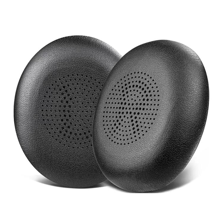 For Jabra Elite 45h / Evolve2 65 XDcase 1 Pair Protein Leather Ear Pads Headset Replacement Part with Prying Tool