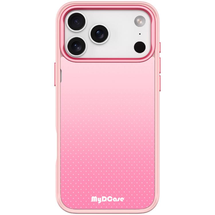 For iPhone 17 Pro Max Rose Red Dots Pattern Magnetic Phone Case