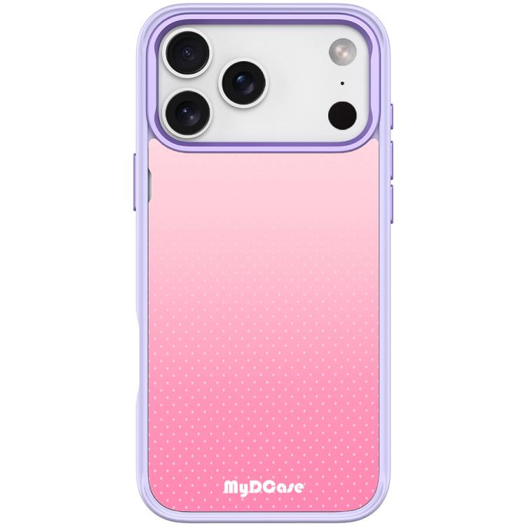 For iPhone 17 Pro Rose Red Dots Pattern Magnetic Phone Case