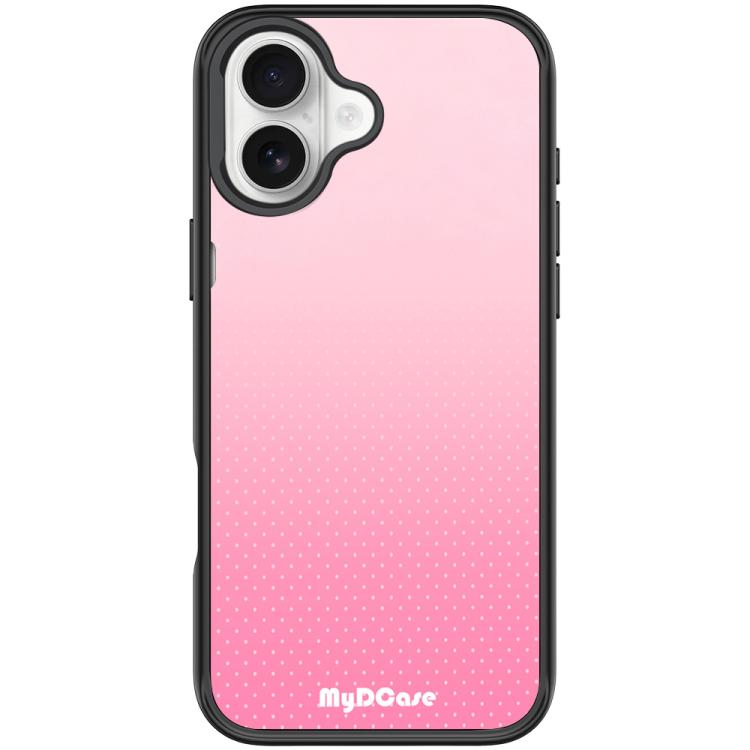 For iPhone 17 Rose Red Dots Pattern Magnetic Phone Case