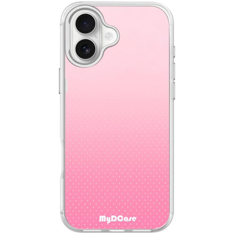 For iPhone 17 Rose Red Dots Pattern Magnetic Phone Case