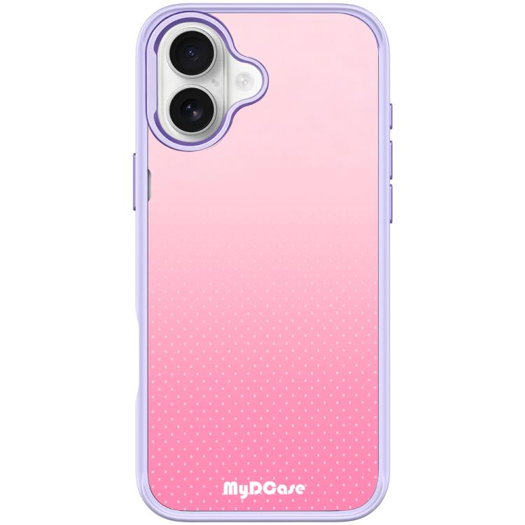 For iPhone 17 Rose Red Dots Pattern Magnetic Phone Case