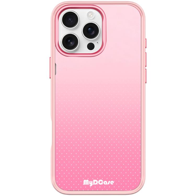 For iPhone 16 Pro Max Rose Red Dots Pattern Magnetic Phone Case