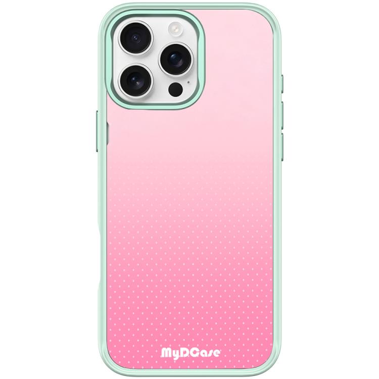 For iPhone 16 Pro Rose Red Dots Pattern Magnetic Phone Case