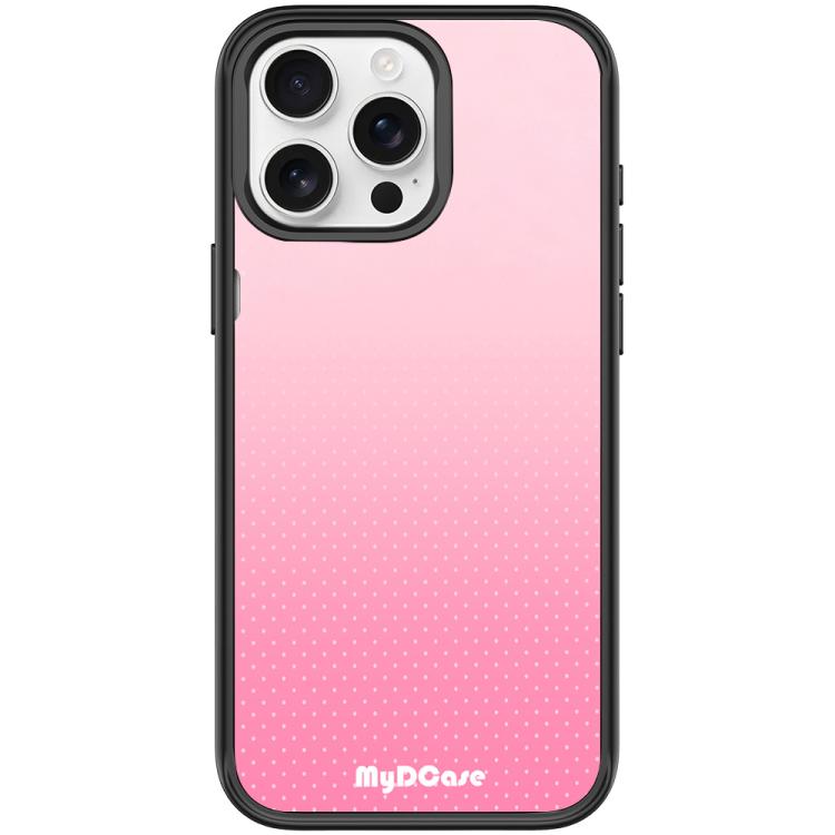 For iPhone 15 Pro Rose Red Dots Pattern Magnetic Phone Case