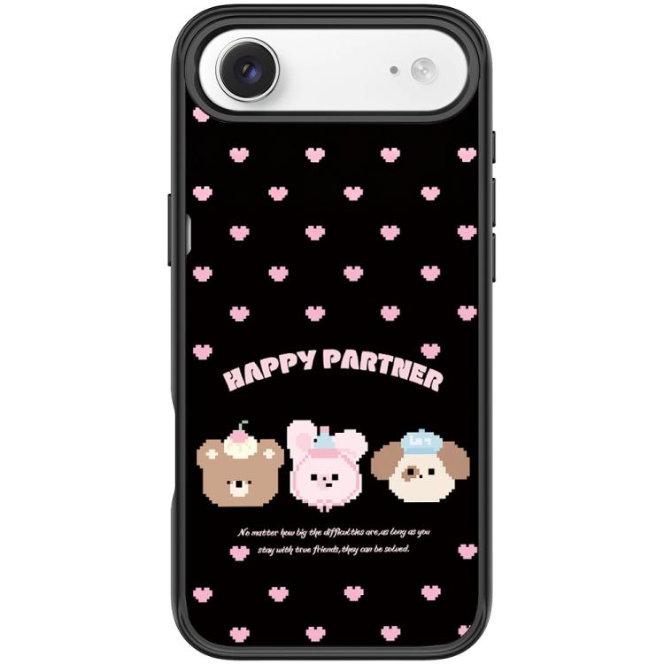 For iPhone Air Happy Partner Pattern Magnetic Phone Case