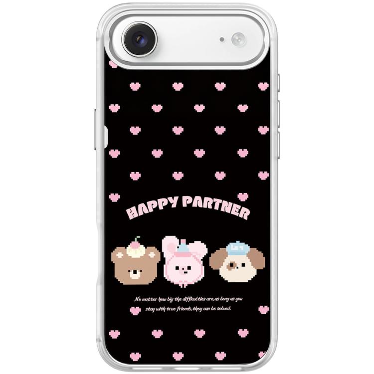 For iPhone Air Happy Partner Pattern Magnetic Phone Case