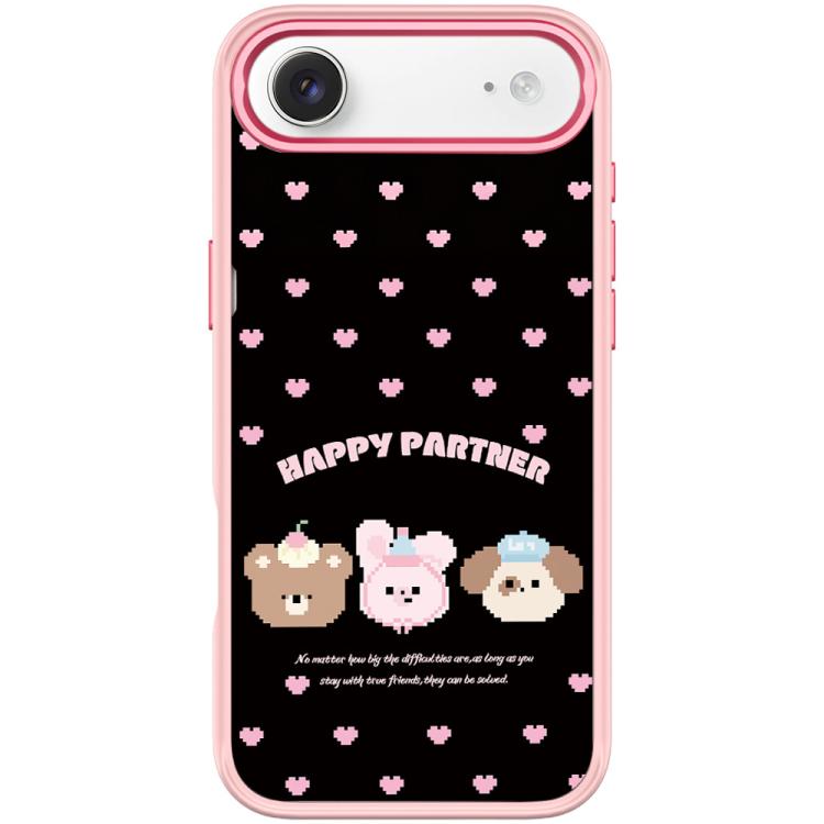 For iPhone Air Happy Partner Pattern Magnetic Phone Case