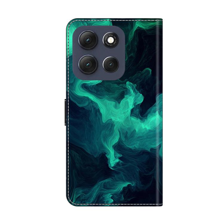 For Motorola Moto G56 5G Crystal-Like Painted Vegan Leather Phone Case