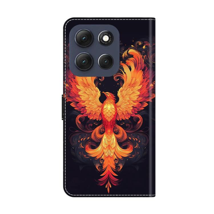 For Motorola Moto G86 5G Crystal-Like Painted Vegan Leather Phone Case