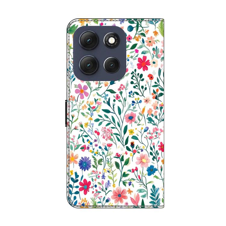 For Motorola Moto G86 5G Crystal-Like Painted Vegan Leather Phone Case