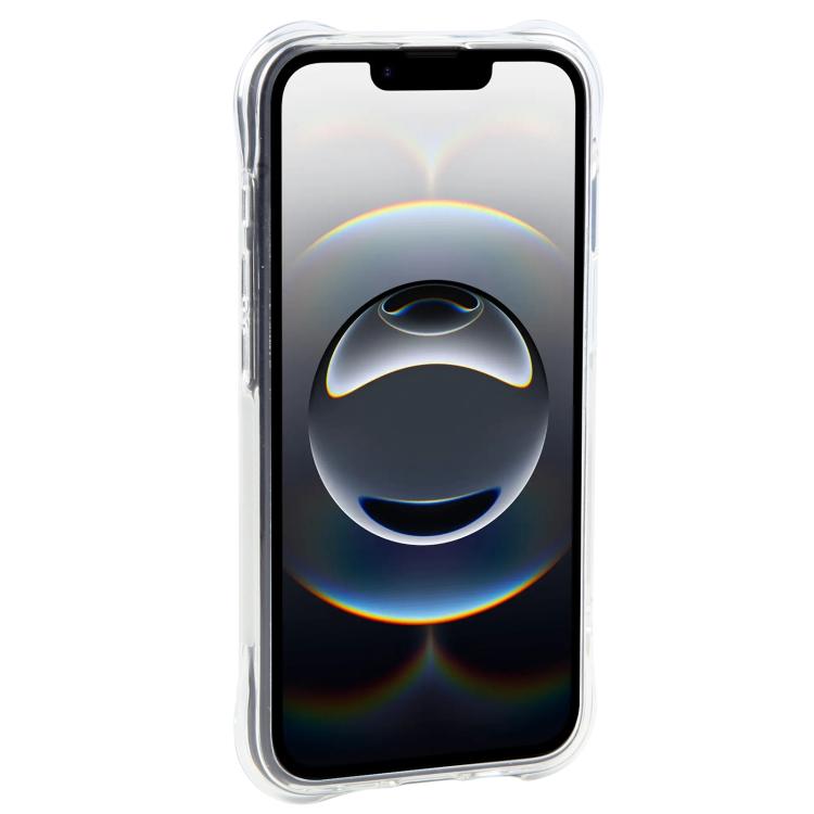 For iPhone 17e / 16e Shockproof Non-slip Magnetic TPU Phone Case - Transparent