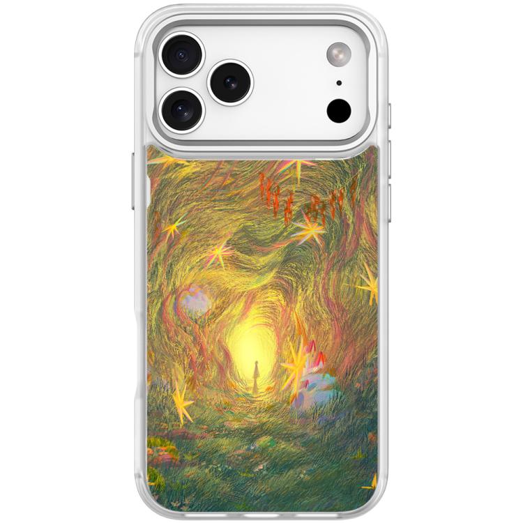 For iPhone 17 Pro Max Dream Entrance Pattern Magnetic Phone Case