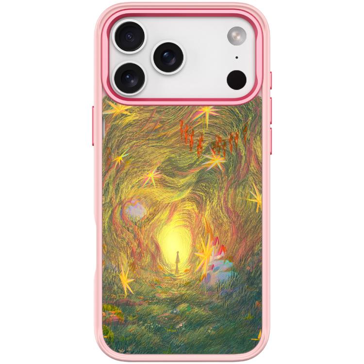 For iPhone 17 Pro Dream Entrance Pattern Magnetic Phone Case