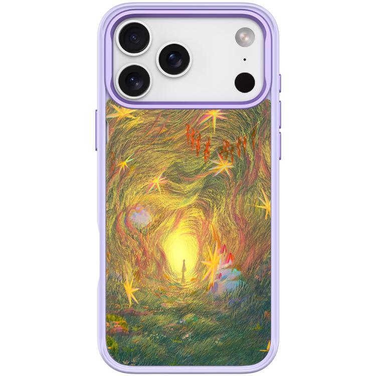 For iPhone 17 Pro Dream Entrance Pattern Magnetic Phone Case