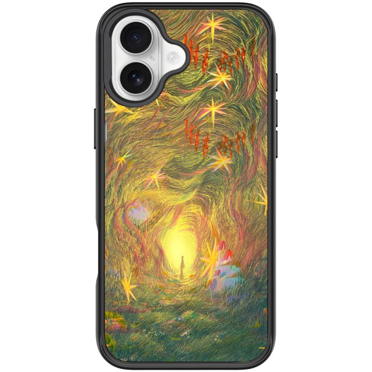 For iPhone 17 Dream Entrance Pattern Magnetic Phone Case