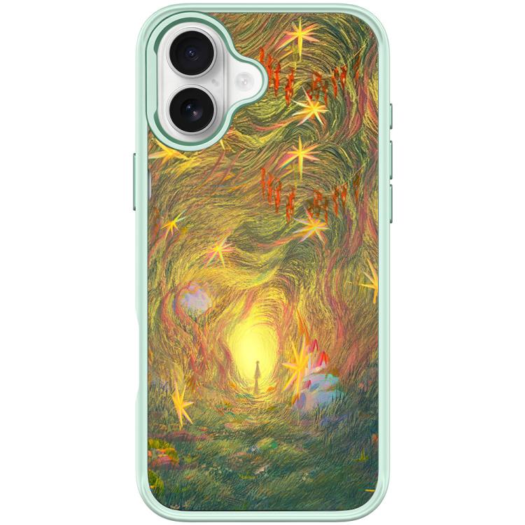 For iPhone 17 Dream Entrance Pattern Magnetic Phone Case