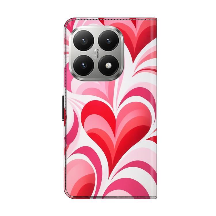 For Xiaomi 15T Crystal-Like Painted Vegan Leather Phone Case
