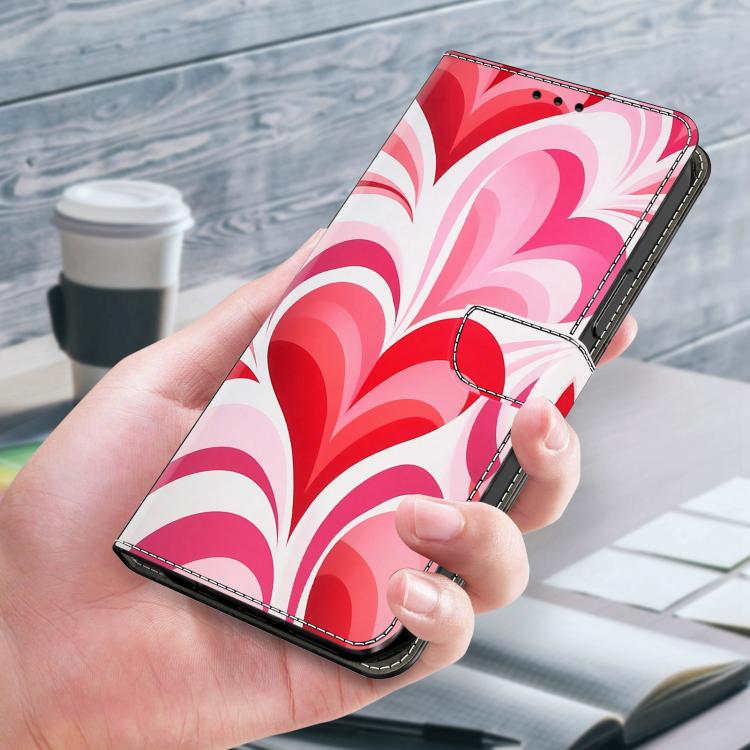 For Xiaomi 15T Crystal-Like Painted Vegan Leather Phone Case