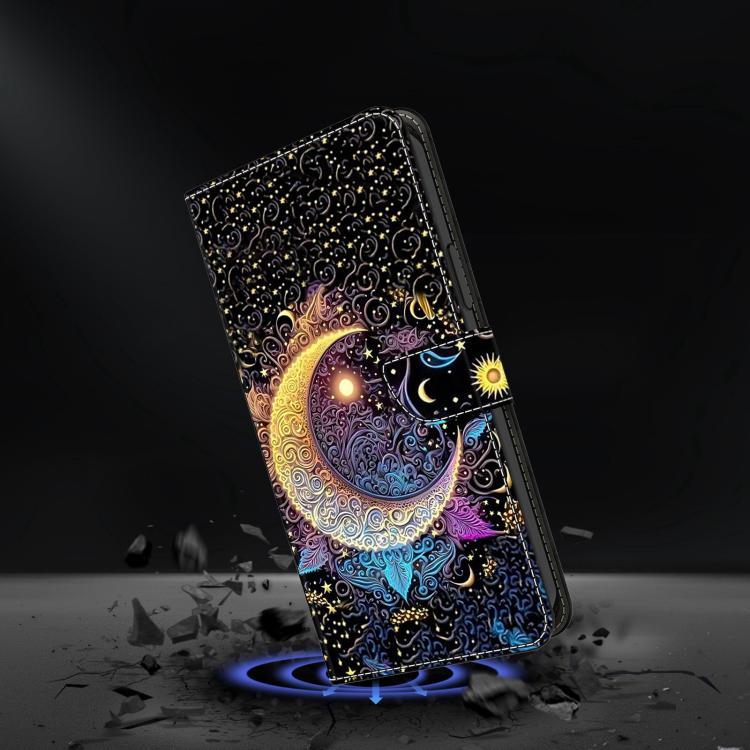 For Xiaomi 15T Crystal-Like Painted Vegan Leather Phone Case