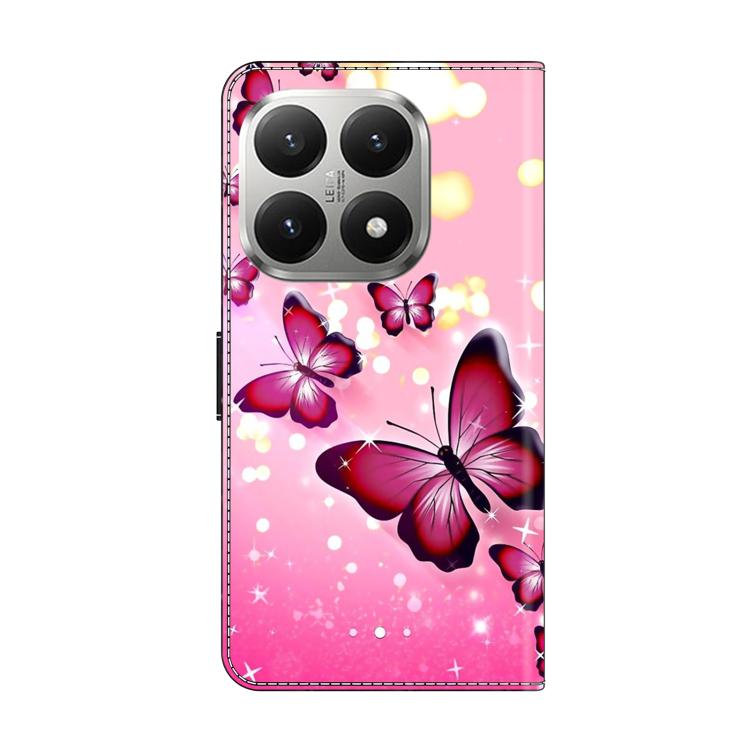 For Xiaomi 15T Crystal-Like Painted Vegan Leather Phone Case