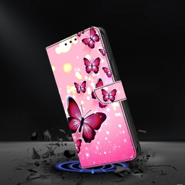 For Xiaomi 15T Crystal-Like Painted Vegan Leather Phone Case