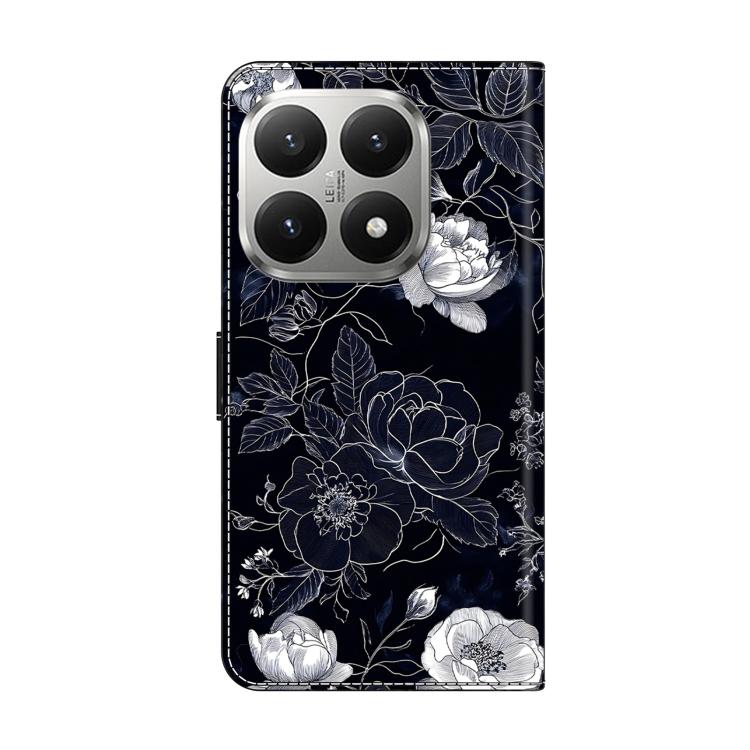For Xiaomi 15T Crystal-Like Painted Vegan Leather Phone Case
