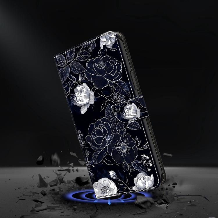 For Xiaomi 15T Crystal-Like Painted Vegan Leather Phone Case