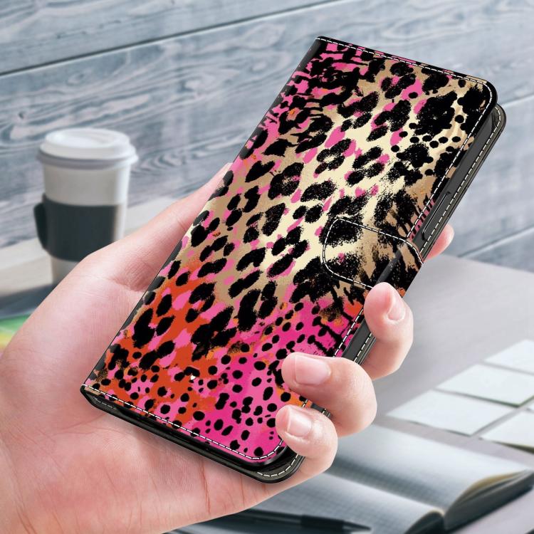 For Xiaomi 15T Crystal-Like Painted Vegan Leather Phone Case