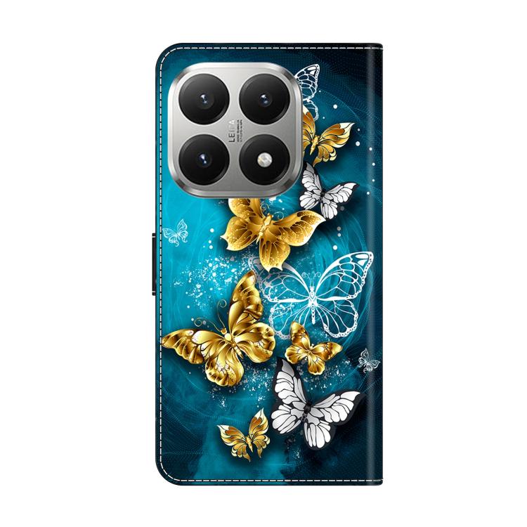 For Xiaomi 15T Crystal-Like Painted Vegan Leather Phone Case